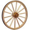 Wood Cannon Wheel, Extra Heavy Duty 20in